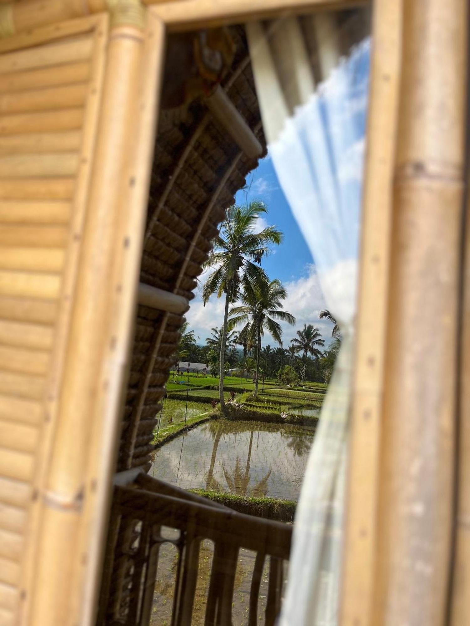 Kawig Bamboo House - Ricefield View, Eco Bamboo Home Tampaksiring Екстер'єр фото